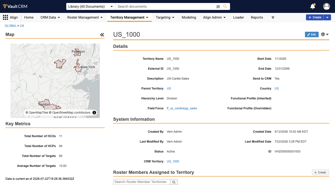 Manage Field Teams with Vault CRM Align