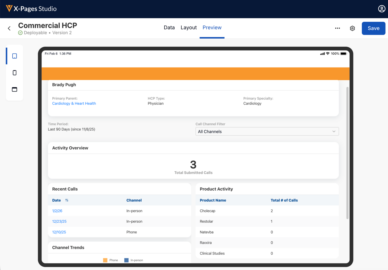 Build Pages with X-Pages Studio